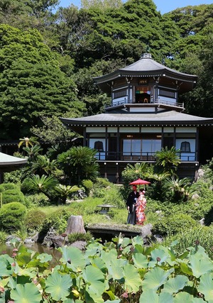 光明寺庭園フォトウェデイング