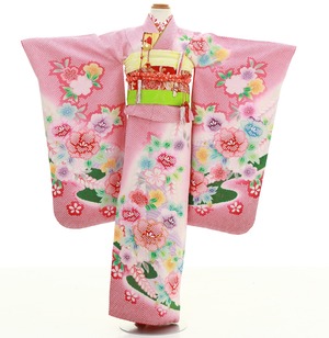 鎌倉七五三 レンタル着物 7歳 1758