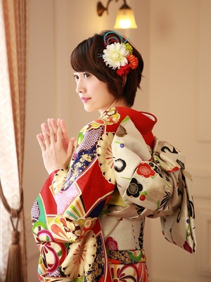 振袖前撮り写真スタジオ