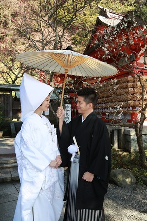 荏柄天神社結婚式写真