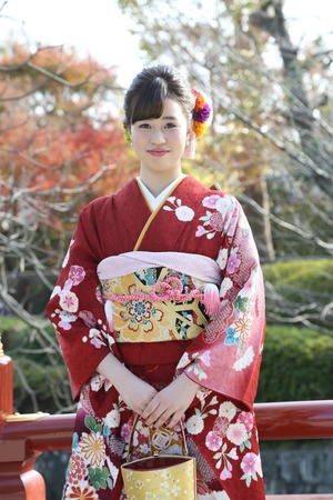 鶴岡八幡宮 成人式振袖 出張カメラマン