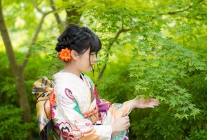 鎌倉宮ご祈祷プラン 成人式振袖 前撮り ロケーションフォト5