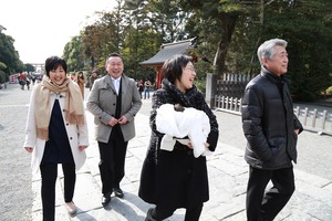 鶴岡八幡宮お宮参りロケーション写真 (1)