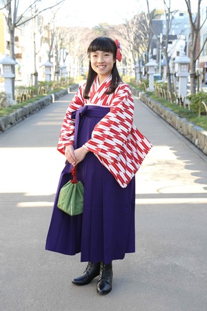 鎌倉小学生卒業袴 女児 (7)