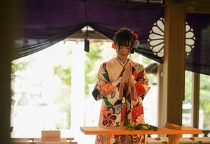 鎌倉宮ご祈祷プラン 成人式振袖 前撮り ロケーションフォト9