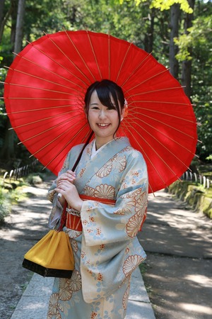 鎌倉レンタル着物写真