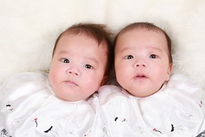 鎌倉お宮参り双子1