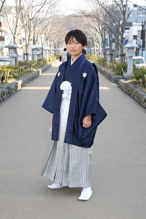 鎌倉小学生卒業袴レンタル 男子22