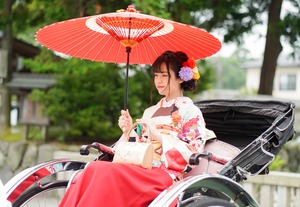 鎌倉宮ご祈祷プラン 成人式振袖 前撮り ロケーションフォト2