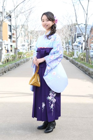 鎌倉小学生卒業袴 女児 (21)