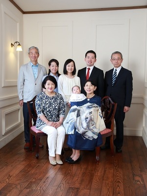 鎌倉お宮参り写真 鎌倉 鎌倉家族写真 八幡宮お宮参り