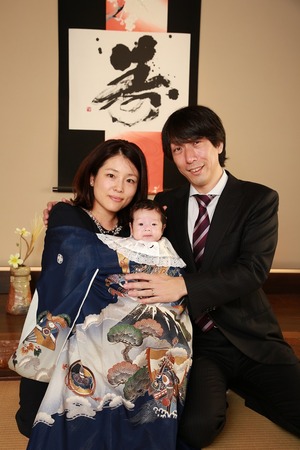鎌倉産着レンタル お宮参り写真 鎌倉写真