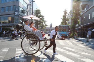 鎌倉人力車フォトウェディング