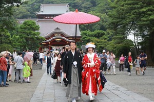 鶴岡八幡宮結婚式写真