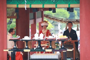 鶴岡八幡宮結婚式舞殿