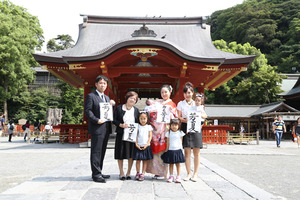 鶴岡八幡宮お宮参り4