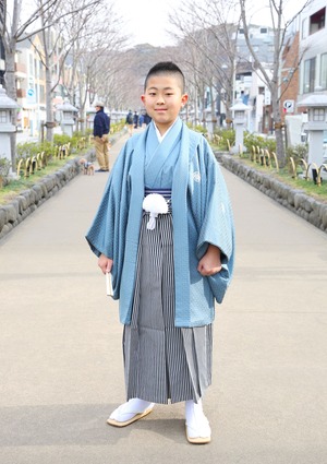 鎌倉 小学生男子 卒業袴 写真14