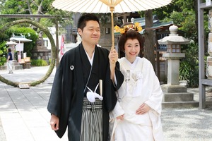 森戸大明神婚礼ロケーション写真