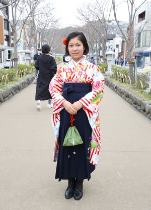 鎌倉 小学生卒業袴レンタル7