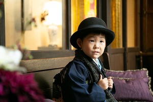 5歳お祝い写真 七五三撮影 鎌倉5歳着物