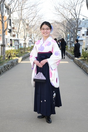 鎌倉小学生卒業袴レンタル  女子着物20