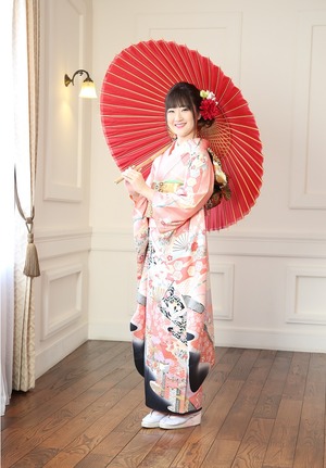 振袖写真 鎌倉成人式 成人式着物レンタル