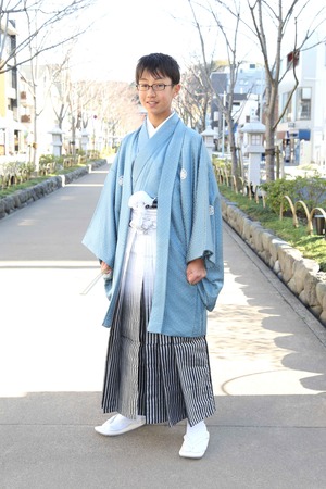 鎌倉小学生卒業袴 男児 (4)