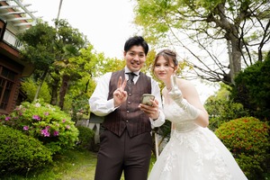 鎌倉 洋館 フォトウェディング 西御門サローネ10
