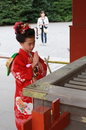 鶴岡八幡宮七五三写真5