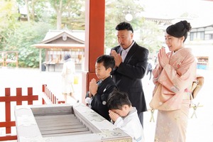 鶴岡八幡宮 七五三 ロケーションフォト3