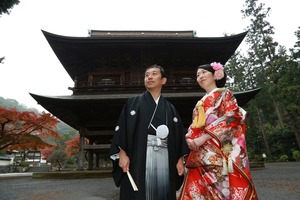 円覚寺結婚式写真2
