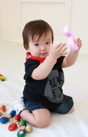 鎌倉1歳バースデーフォト　スタジオ