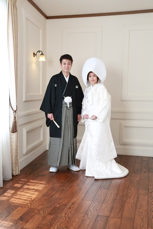 鎌倉和装前撮り スタジオ写真 鎌倉白無垢