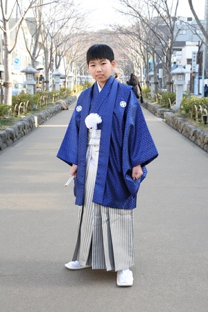 鎌倉小学生卒業袴レンタル  男子11