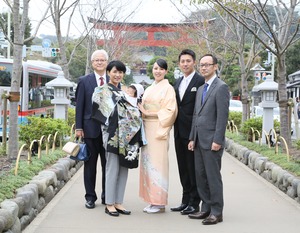 鶴岡八幡宮 お宮参り ロケーションフォト1