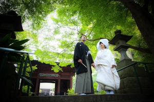 鎌倉ウェディング寺社ロケーションフォト妙本寺
