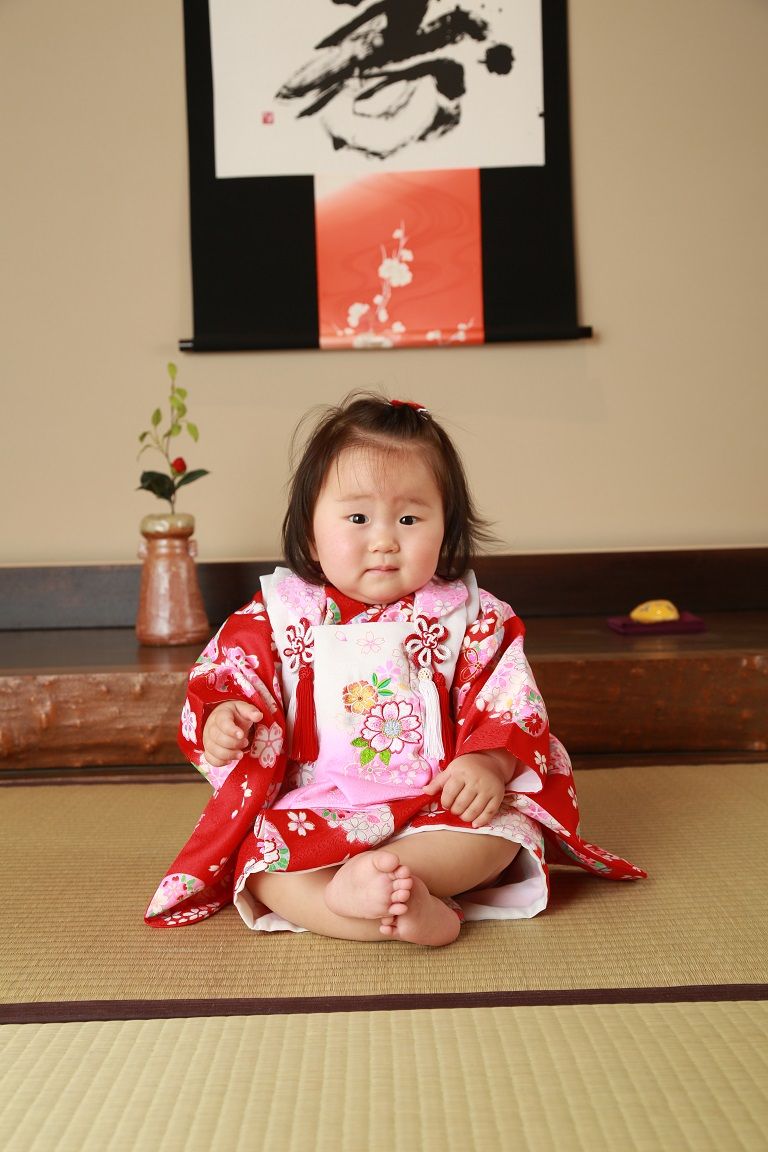 １歳のバースデーフォト 鎌倉着物スタジオぶろぐ