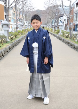 鎌倉 小学生男子 卒業袴 写真17