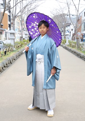 鎌倉 小学生男子 卒業袴 写真15