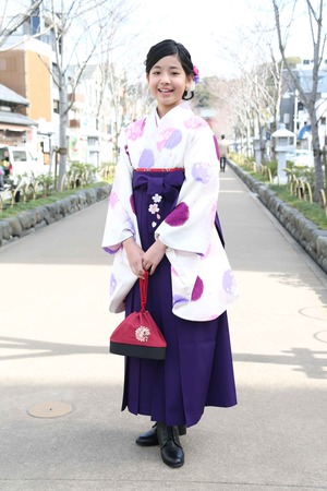 鎌倉小学生卒業袴 女児 (22)