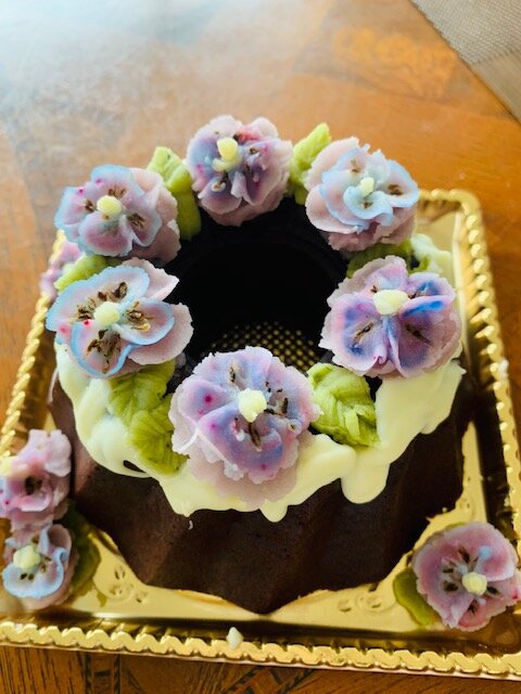 すごいケーキを作ってきていただいた 鎌倉フェスタ 鎌倉健康パン教室 すごいケーキを作ってきていただいた 鎌倉フェスタ 鎌倉健康パン教室