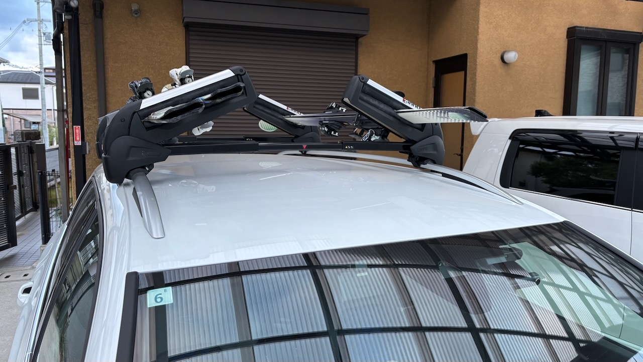 inno スキー キャリア RH728 デュアルアングル カーメイト イノー