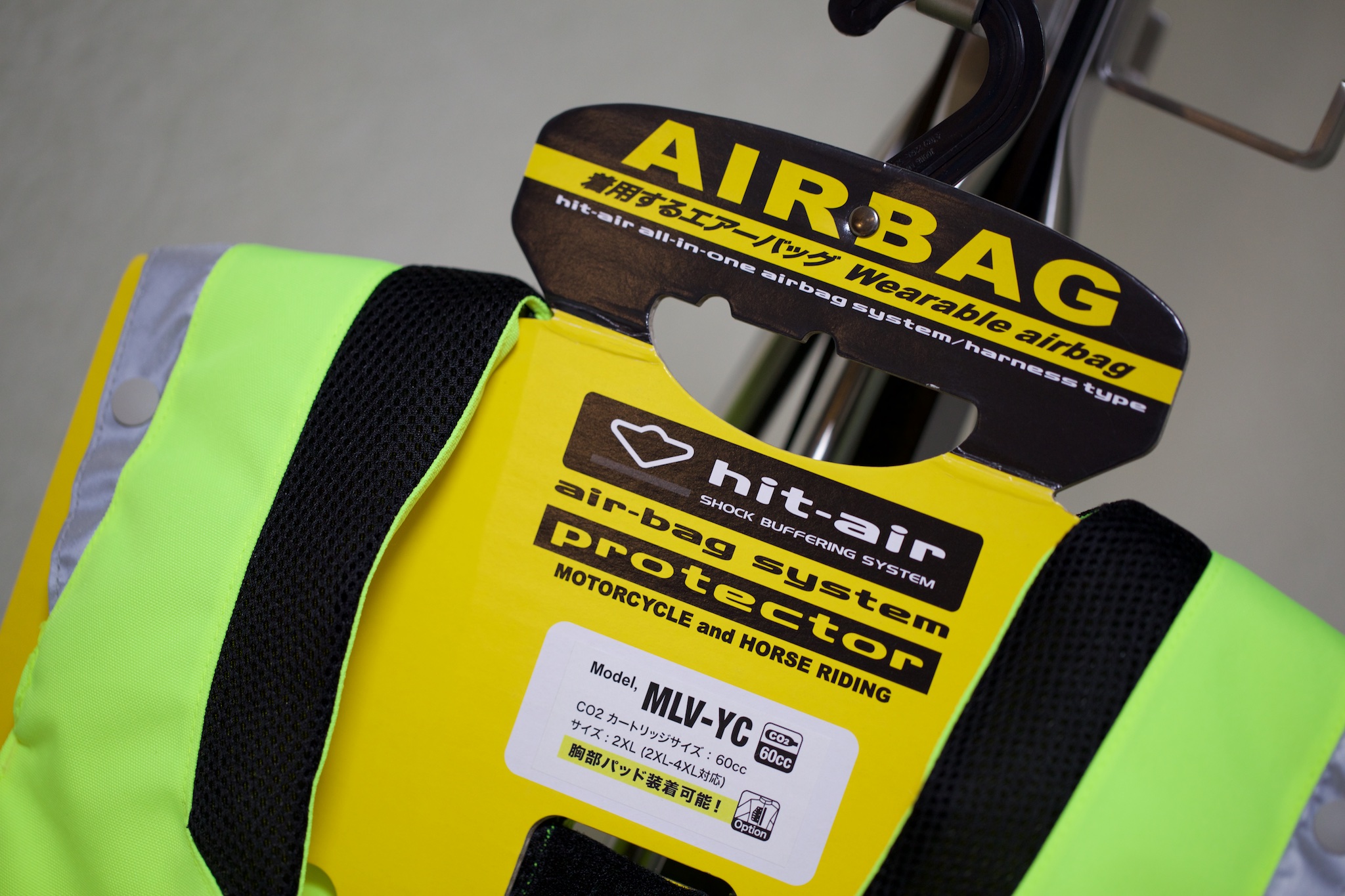 バイク用エアバッグ hit-air MLV-YC とうとう買っちゃったよ