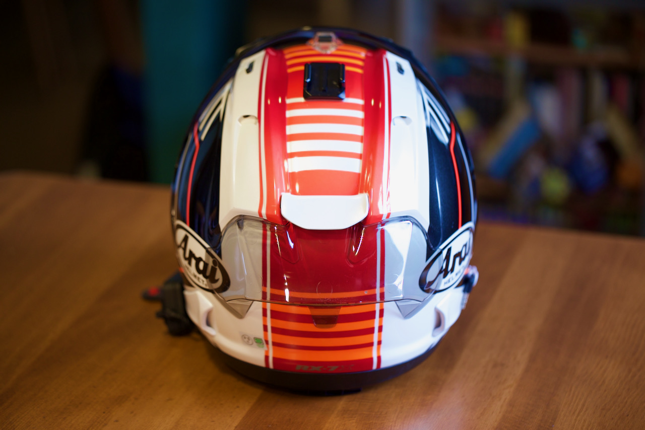 M/LサイズARAI RX-7X NAKAGAMI GP3 レーシングスポイラー Arai アライ RX-7X NAKAGAMI GP3 ナカガミGP3 レーシング