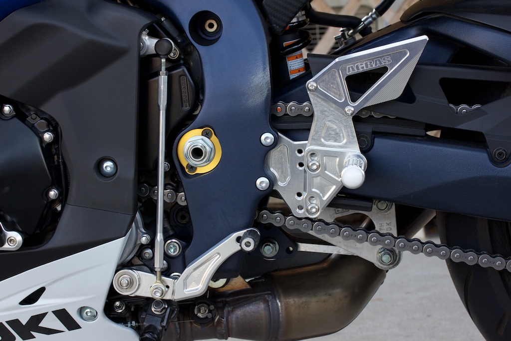 ボタニカル ミディアムベール アグラス GSX-R1000 バックステップ