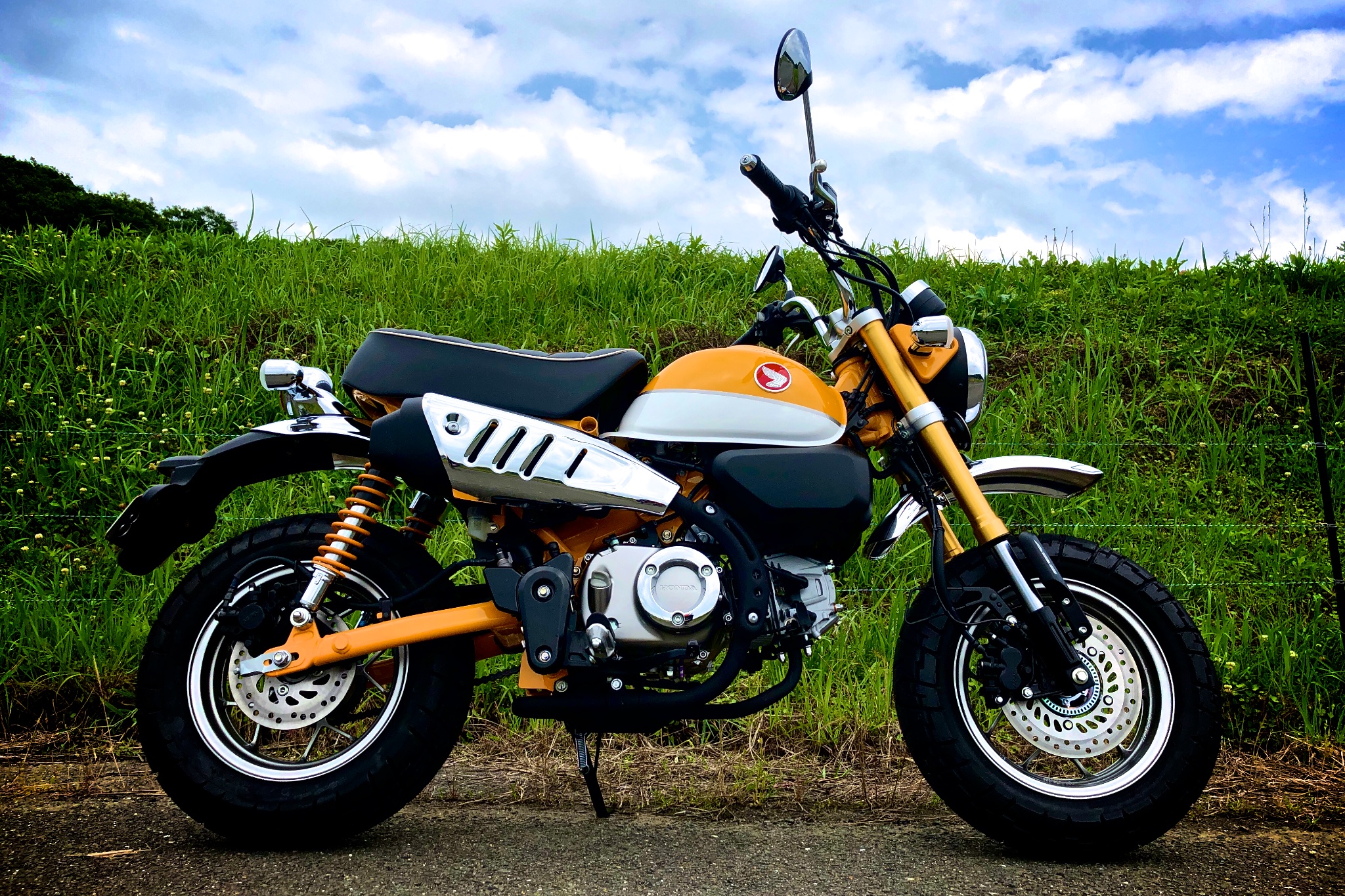 長官さまの モンキー125 緊急納車しますた Kamarin Net