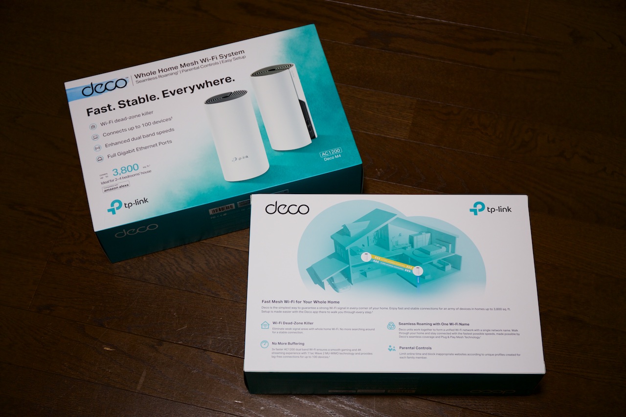 新品・未使用　TP-Link Deco M4 メッシュWi-Fiシステム TP-Link、12,900円のメッシュWi-Fiシステム「Deco M4」 - 価格.com