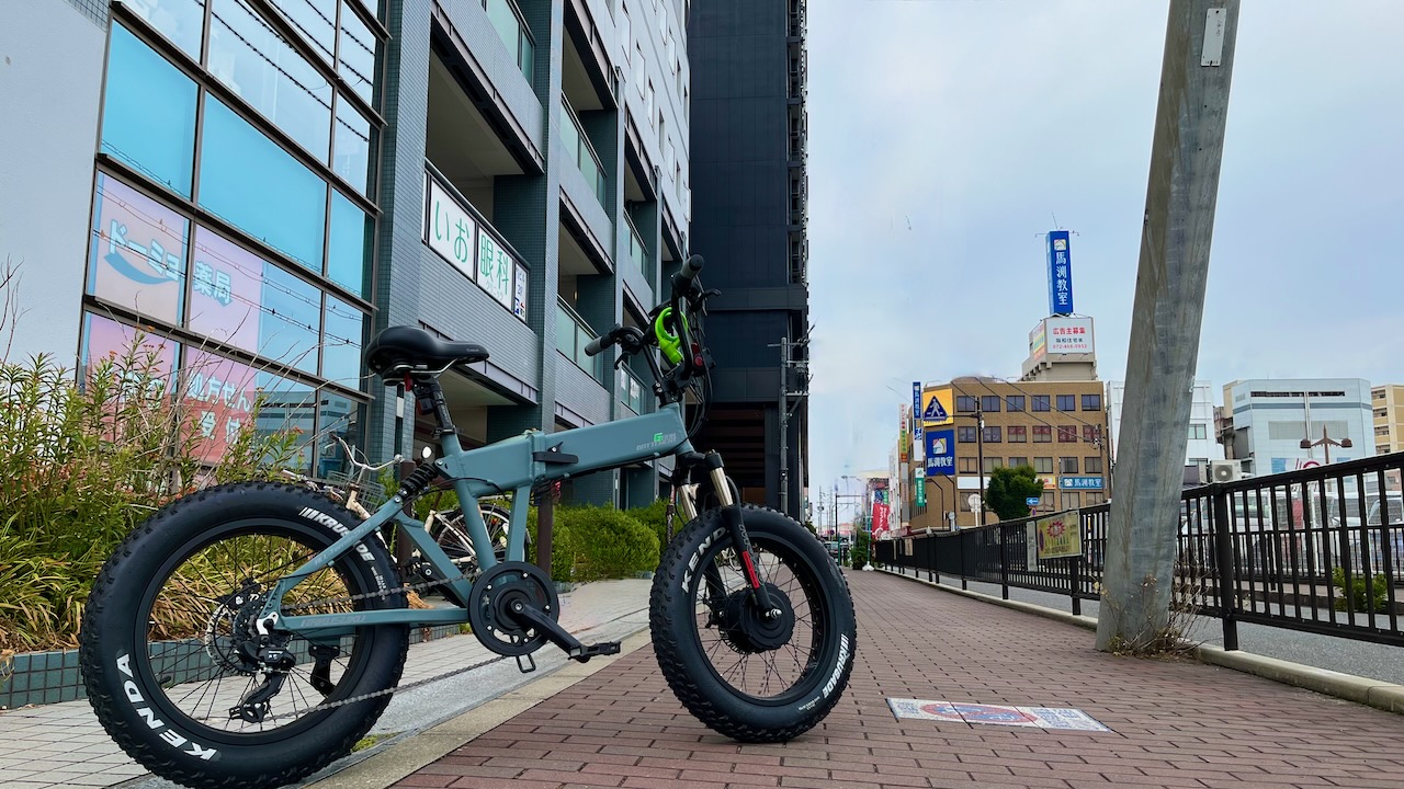 運動不足解消？電動チャリで街を彷徨う : kamarin.net