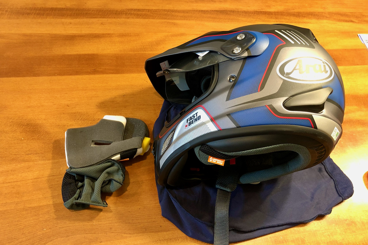 Arai TOUR-CROSS 3 VISION グレーのレビュー : kamarin.net