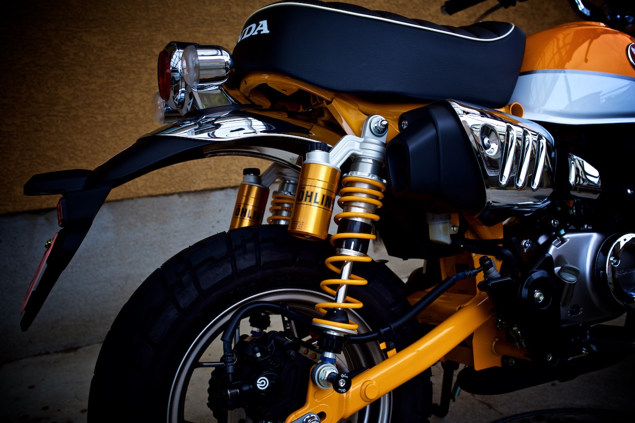 モンキー125 オーリンズ リアサスペンション レビュー : kamarin.net